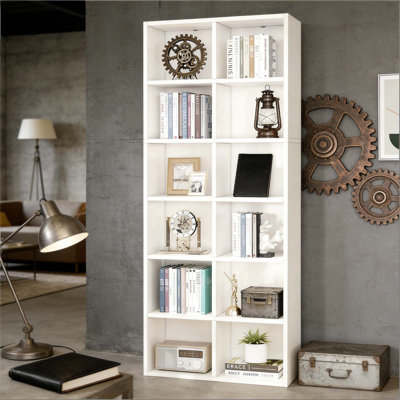 Compact Bookcase,Attractive Display Rack,Open Cabinet