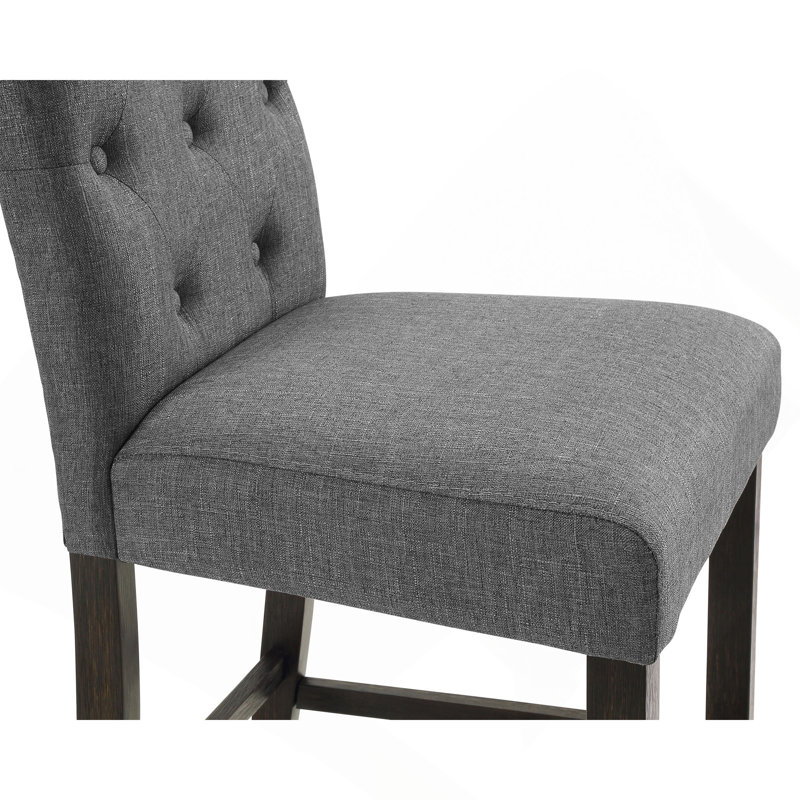Tabouret à hauteur de comptoir Asons, Gris