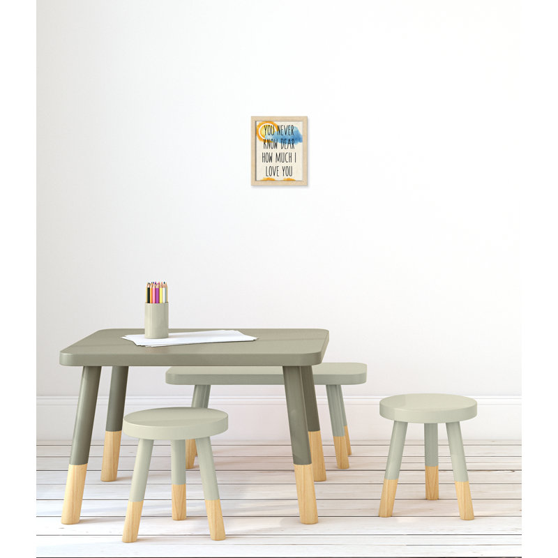 Impression sur papier Sunshine C, H 10 po x l 8 po x P 1,18 po, Encadré de boîte beige