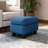 Upholstered Ottoman, Navy Blue-920509674