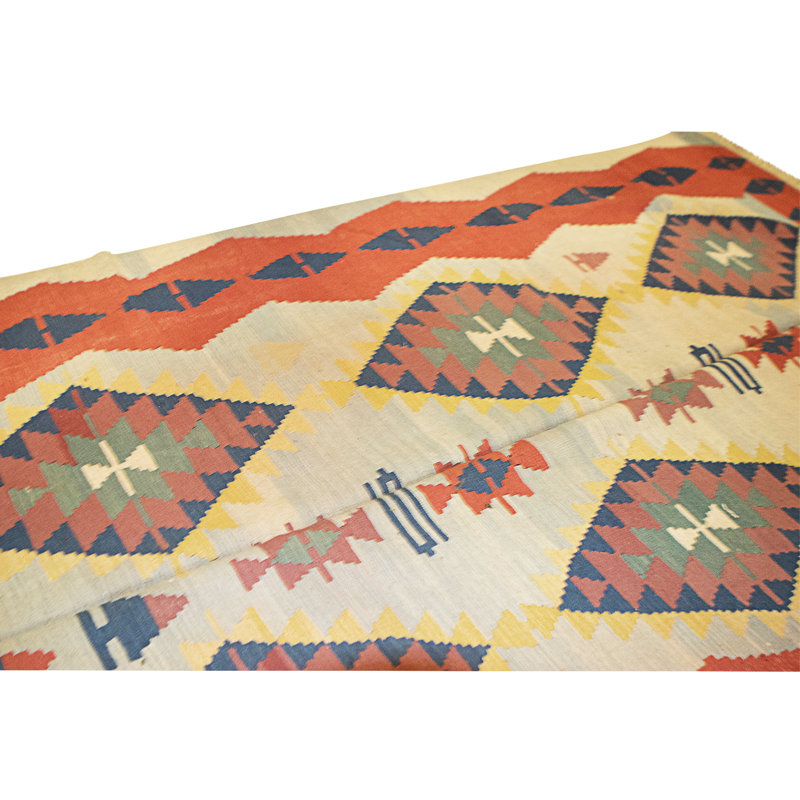 Tapis multicolore de haute qualité noué à la main