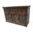 Handmade 54" Wide - 3 Drawer Rustic Wood Sideboard
