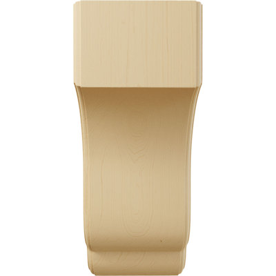 5 3/4"W x 7"D x 14"H Capistrano Mission Corbel, Alder (6-Pack)