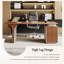 Bureau rectangulaire 70,87 po-438982650