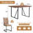 Rectangular Pedestal Dining Table Set-581561043