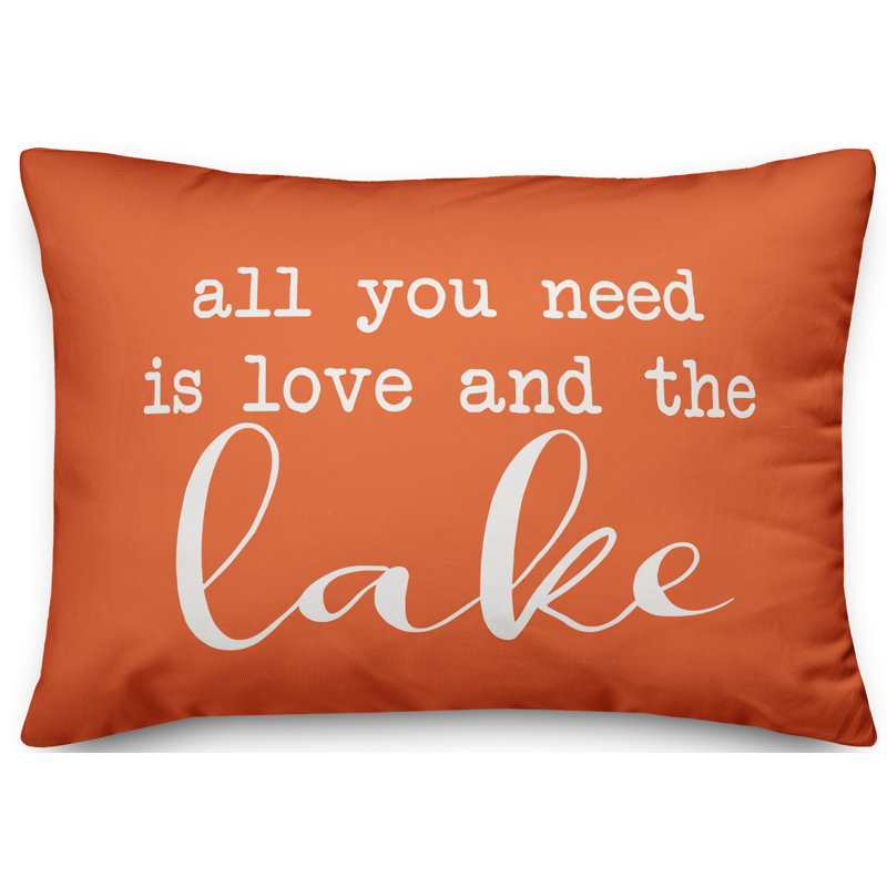 Coussin intérieur / extérieur Karmina, Orange
