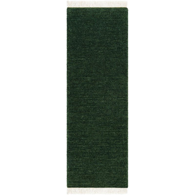 Clio Wool Green Rug