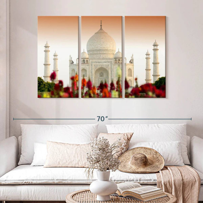 Sebbie Majestic Taj Mahal, H 32 po x l 50 po