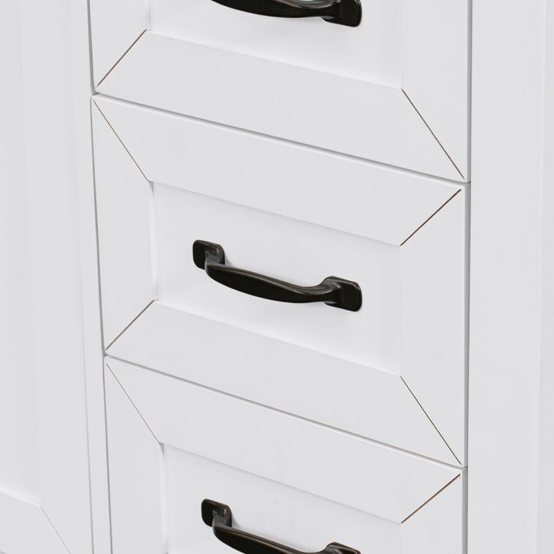 Ensemble de meuble-lavabo simple 36 po Shawon, Blanc
