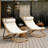 2-Pieces Outdoor Folding Chair, Rattan-Wrapped Patio Chair with Adjustable Backrest, Thick Cushion, and Detachable Headrest ,for the Poolside, Beach, Backyard, Decck, and Camping-1883581794