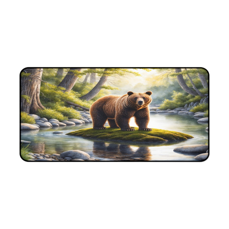 Polyester Desk Pad, 14.4x12.1