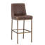 Tabouret de bar Leighland - Havana brun foncé-1126285375-1126196778