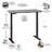 Adjustable Metal Base Standing Desk-423028409-423028419