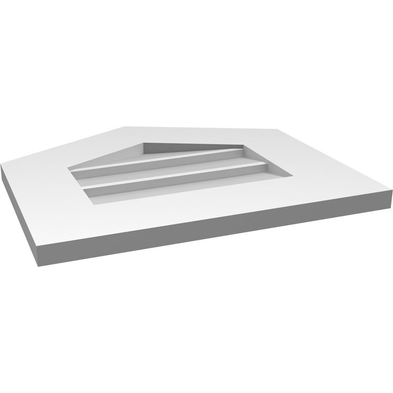 Ventilateur à pignon en uréthane non-fonctionnel Signature, H 16 po x l 18 po x P 1 po