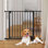 Barrière 30 "de haut pour animaux de compagnie, barrière pour bébés