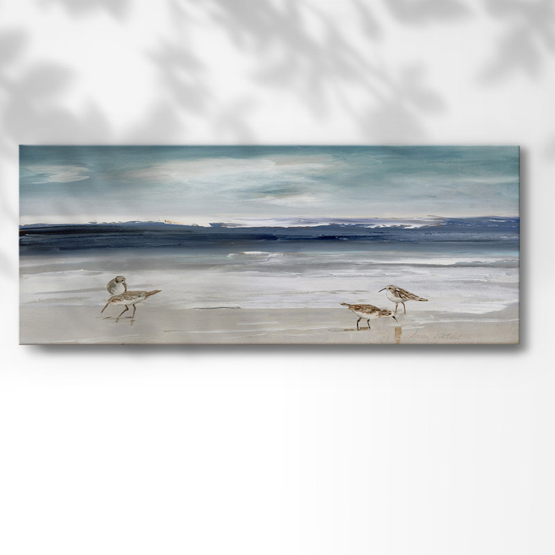 Sandpiper Bay sur impression sur toile, H 12 po x l 30 po x P 1,5 po