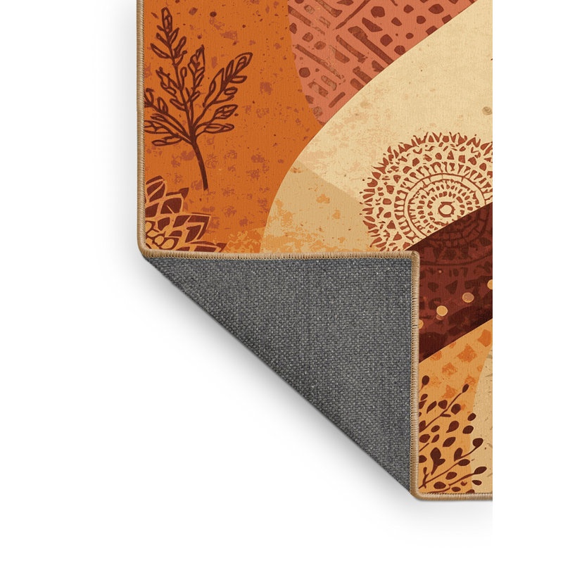 Tapis moelleux moelleux moelleux Adama Falafel, 8 x 10