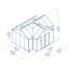 4.5m x 3.8m Metal Patio Gazebo