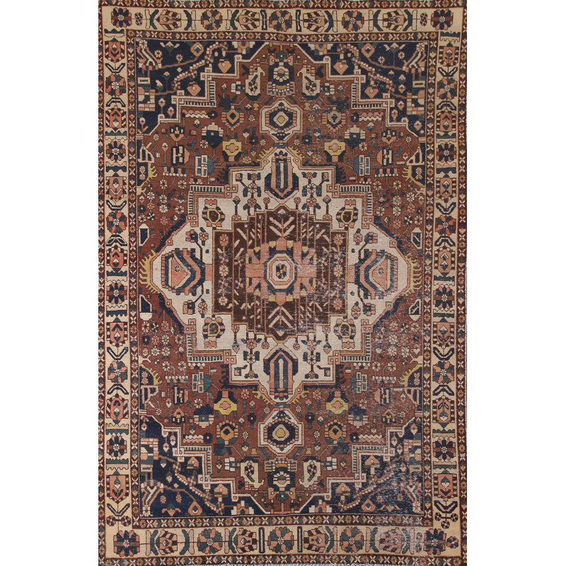 Distressed   Area Rug 7x10