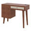 Ensemble de coiffeuse de 39 po avec tabouret, coiffeuse bohémienne avec tiroir en rotin et prise de charge, port USB, coiffeuse-357004894