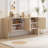 Minimalist Style 60"L Large Storage Space Sideboard With 4 Doors And Rebound Device For Living Room And Entryway-104418062