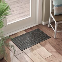 Wooden Door Mat  Garrett Wade's Stylish Wood Slat Door Mat