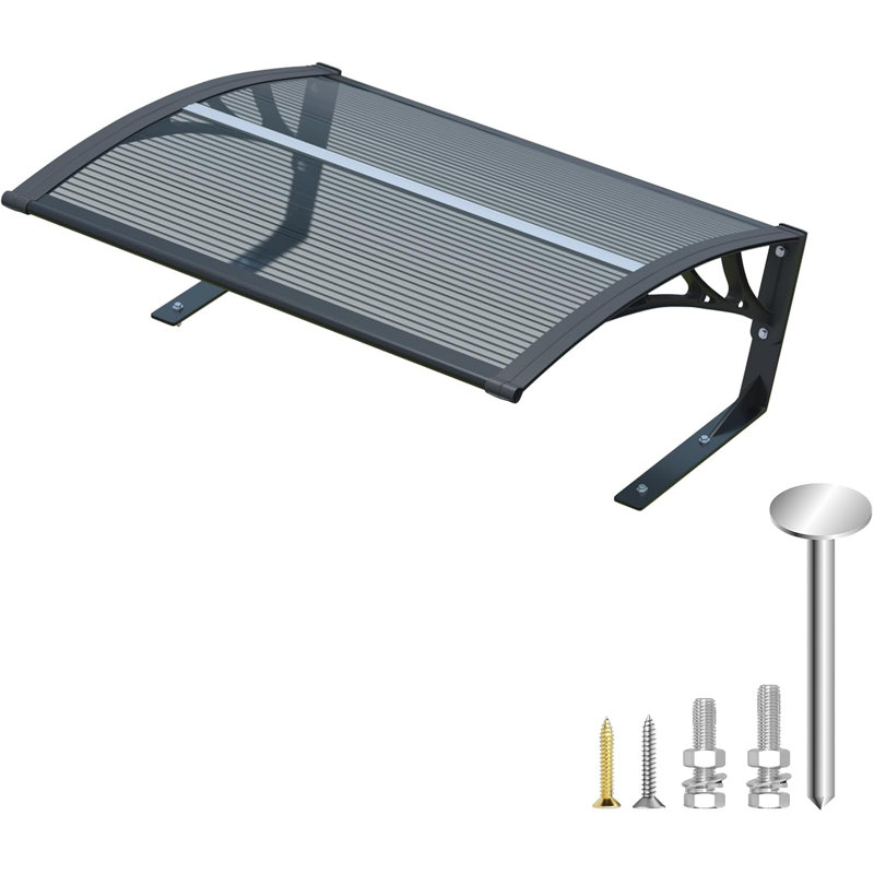 Abri pour tondeuse robot (40 po x 32 po), panneau en polycarbonate, protection contre la pluie, rangement extérieur, petit abri pour tondeuse robot, abri pour tondeuse robot.