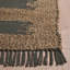 Fibre naturelle 124% jute tissé à la main à 70%; Tapis abstrait 30% coton-255122624