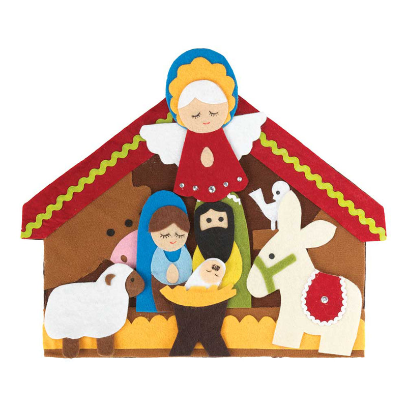 Crèche de Noël décorative
