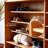 European-style exquisite living room shoe cabinet