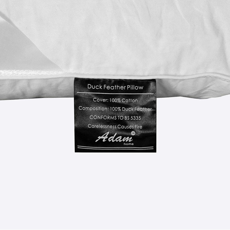 Feathers L74 x W50cm Firm Support Pillow