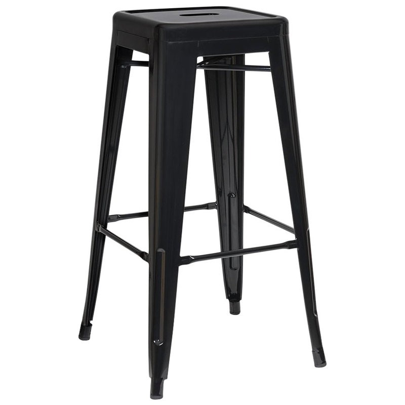 Tabouret de bar 30 po Linn, Blanc