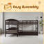 Twin L-Shaped Bunk Bed With Trundle-997796848