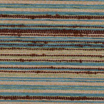 Rhapsody Fabric, Blue/Brown