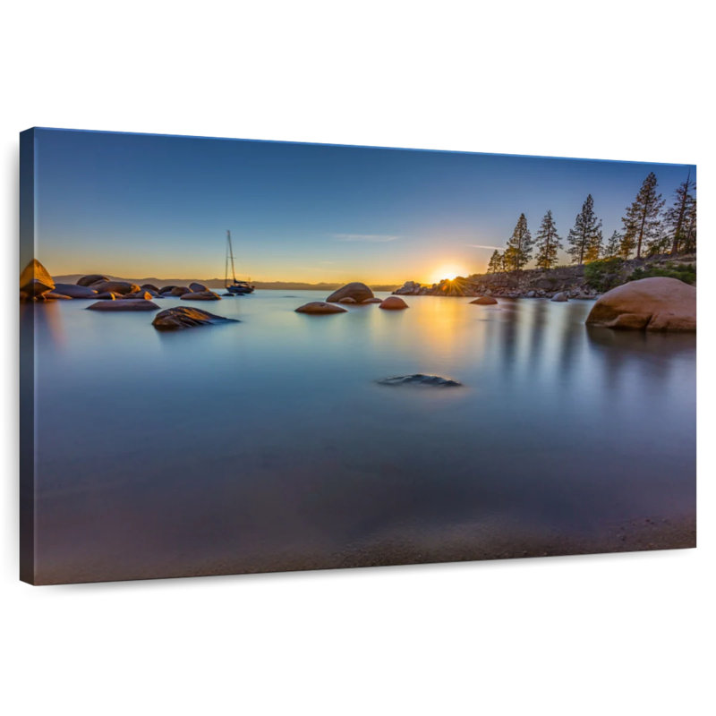 Alvord Lake Tahoe Sundown, H 8 po x l 12 po