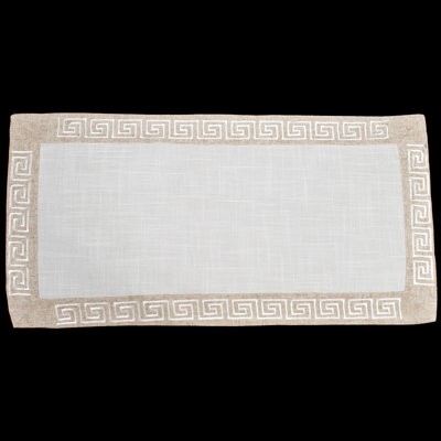 Greek Key Table Runner 16Wx36L