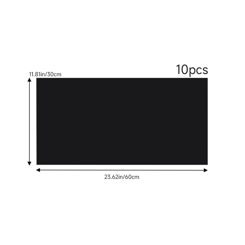 No Subject Wall Decals, Black