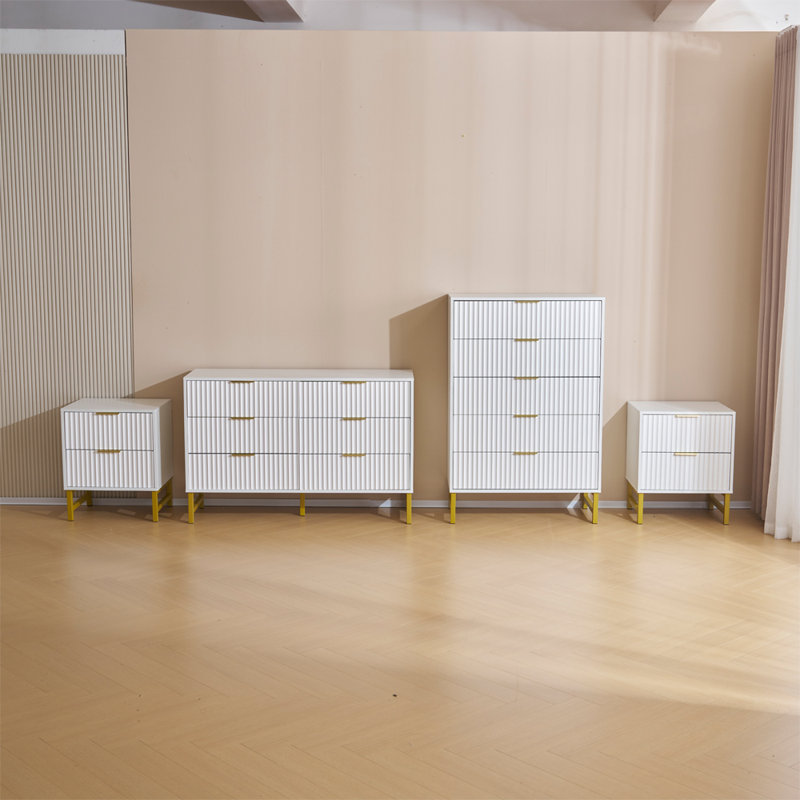 Audreona Piece Bedroom Set, White