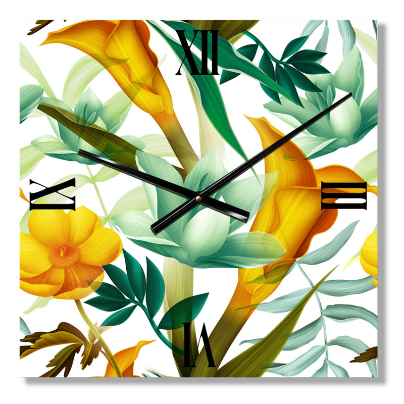 Horloge murale Tropical, Médium