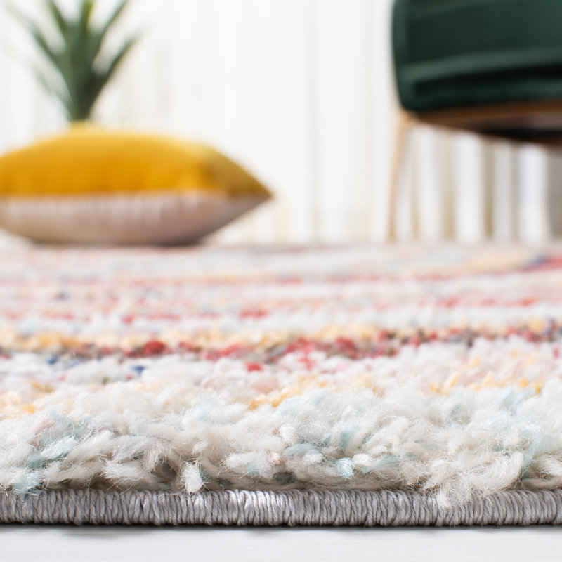 Araud Performance Abstract Rug, Round 6'7"