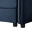 Chaise 41,91 ", chenille moderne en bleu, siège profond pour chambre à coucher et salon, canapé modulaire avec coussin décoratif bleu surdimensionné, appartement, pièce-474339128-495586829