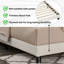 Lit plateforme tapissier Findlay Plush 3D-562265192