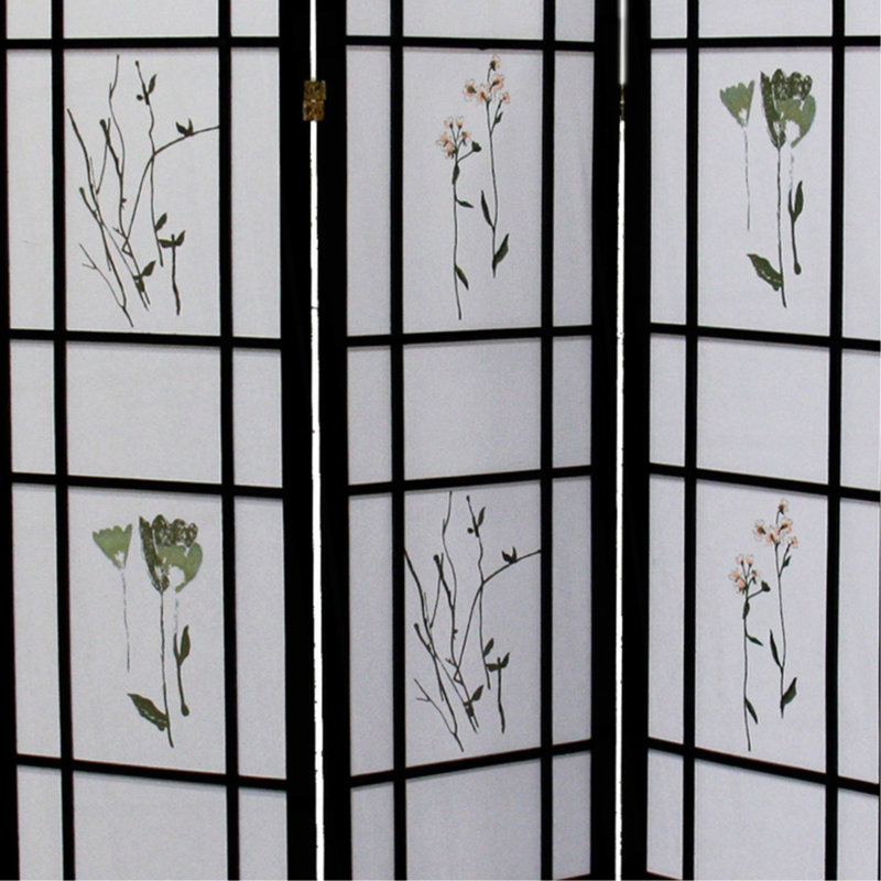 70" Tall 3-Panel Screen / Room Divider "Shoji" - Thumbnail 3