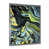 Impression argent sur toile encadrée