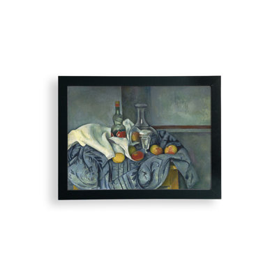 Paul Cezanne, la bouteille de menthe poivrée, impression sur papier