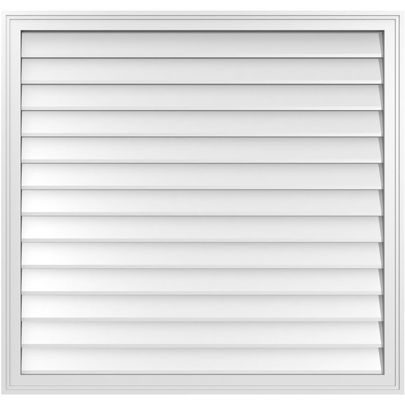 Cadre en brique, brun clair apprêté, H 40 po x l 42 po x P 1,5 po
