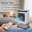 Refroidisseur d'air à évaporation avec télécommande