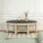 Round Coffee Table with Storage-1874384703