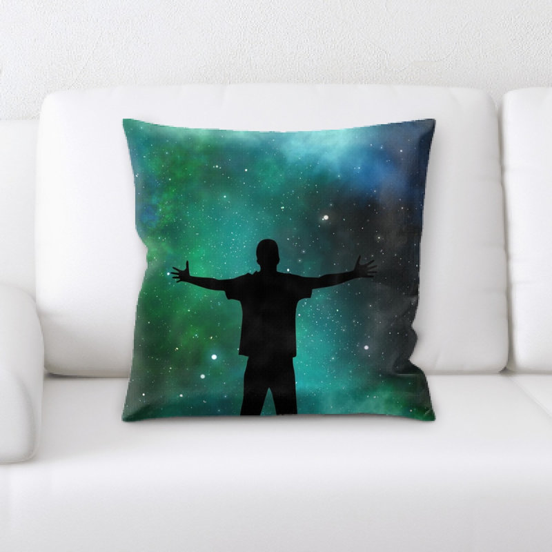 Microsuede Throw Pillow