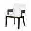 Chaises de salle à manger rembourrées en similicuir-155714829
